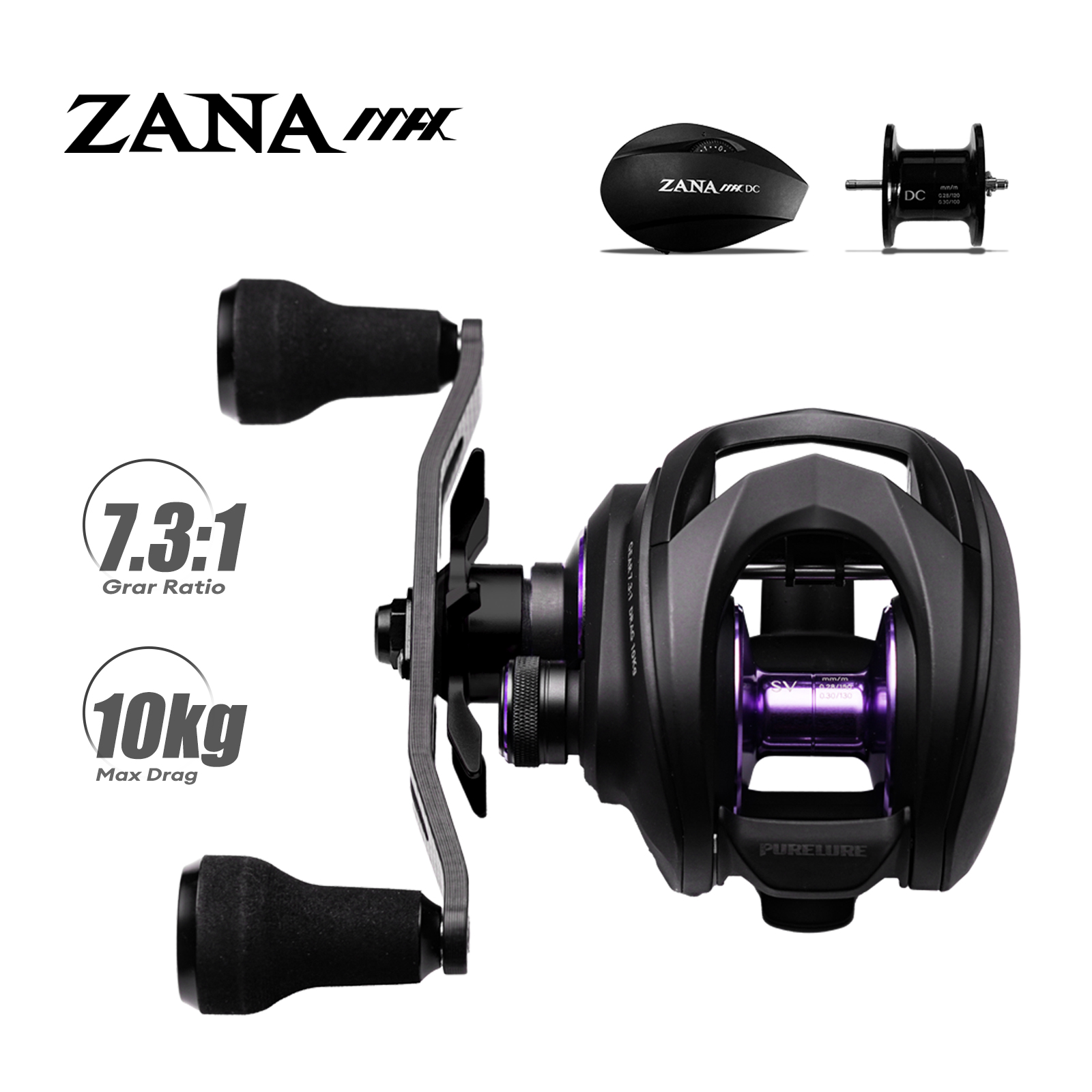 PURELURE ZANA MAX 10KG SV+DC M - Abu Garcia Reel Max recensione e prezzo
