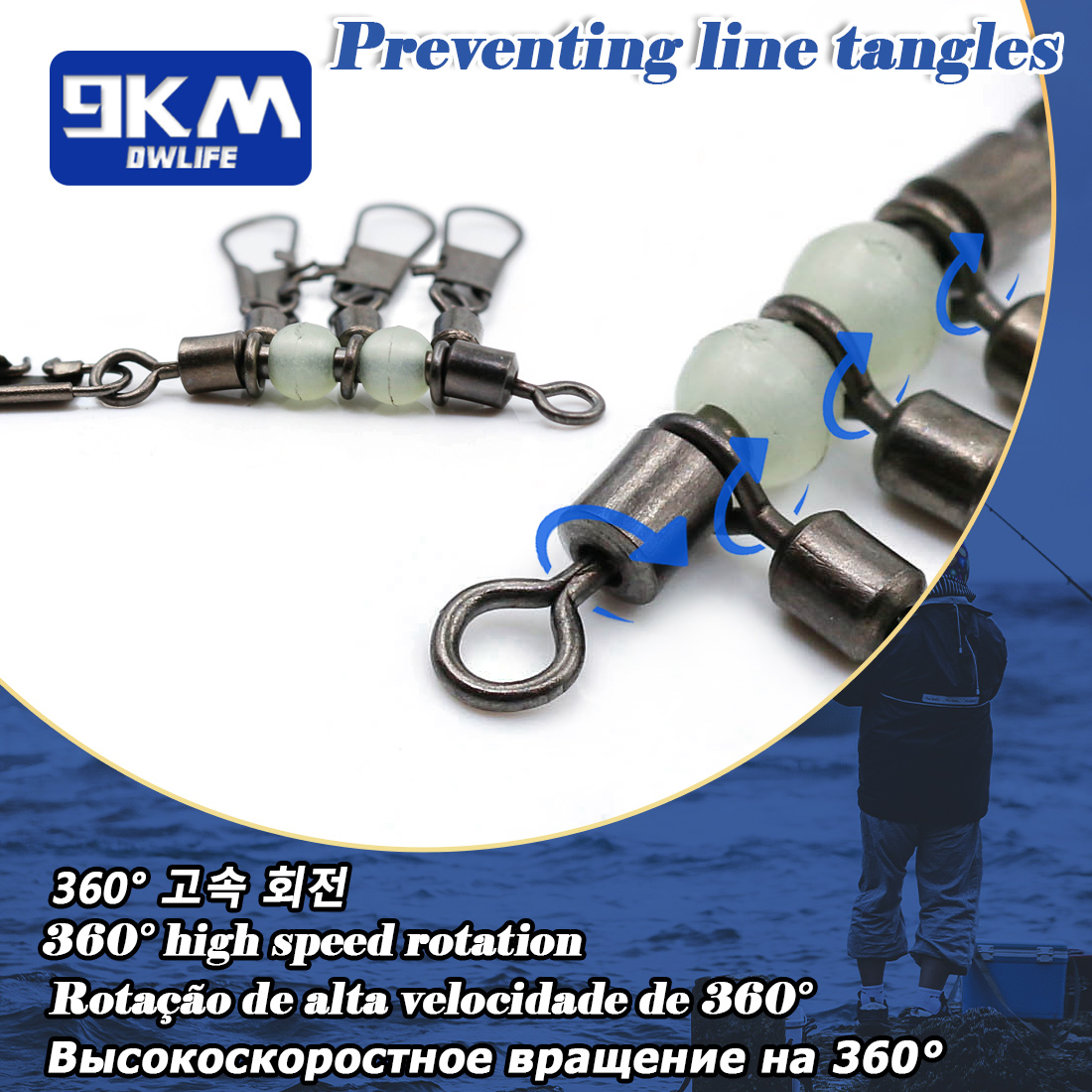 9KM 10 pezzi Esche da pesca a  - Fishing Boat Trailer recensione e prezzo
